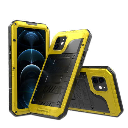 Metal + Silicone Phone Case with Screen Protector