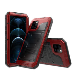 Metal + Silicone Phone Case with Screen Protector