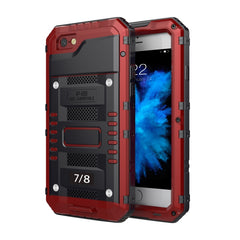 Metal + Silicone Phone Case with Screen Protector
