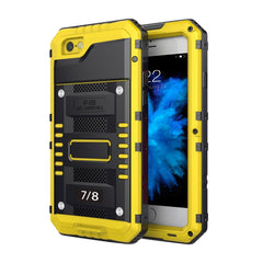 Metal + Silicone Phone Case with Screen Protector