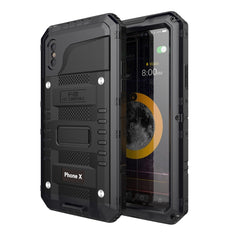 Metal + Silicone Phone Case with Screen Protector