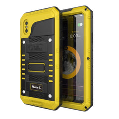 Metal + Silicone Phone Case with Screen Protector