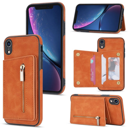 Zipper Card Holder Phone Case, For iPhone 11 Pro Max, For iPhone X / XS, For iPhone XR, For iPhone XS Max