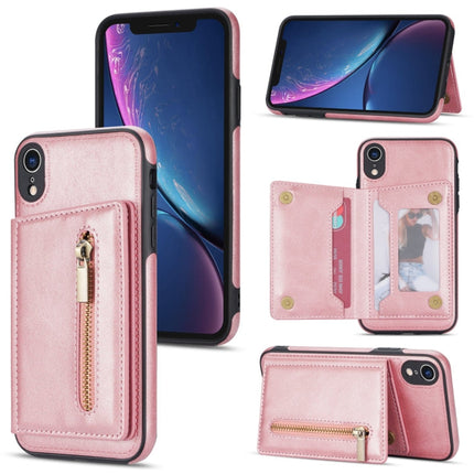 Zipper Card Holder Phone Case, For iPhone 11 Pro Max, For iPhone X / XS, For iPhone XR, For iPhone XS Max