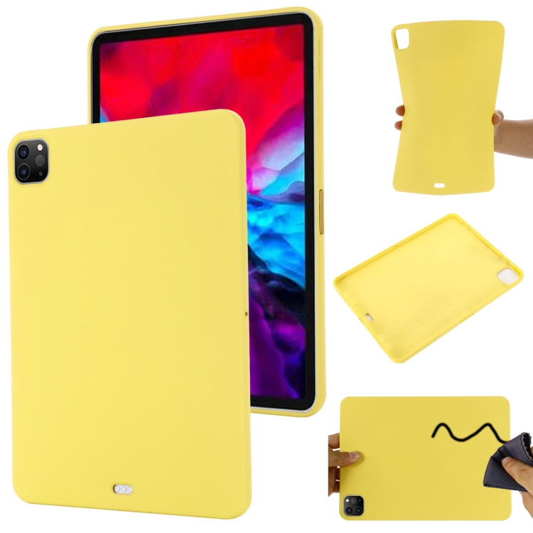 Pure Color Liquid Silicone Shockproof Tablet Case, For iPad Pro 12.9 2011 / 2020 / 2018