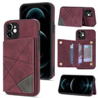 For iPhone 12 mini / Wine Red
