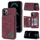 For iPhone 12 Pro Max / Wine Red