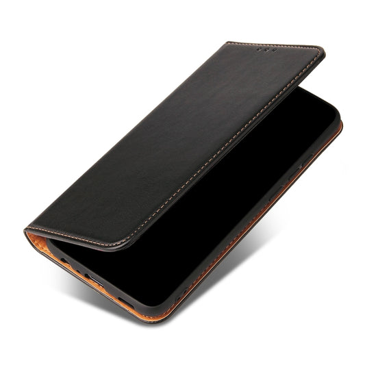 Fierre Shann PU Genuine Leather Texture Leather Phone Case, For Samsung Galaxy A02s, For Samsung Galaxy A12, For Samsung Galaxy A13 5G, For Samsung Galaxy A22 5G, For Samsung Galaxy A33 5G, For Samsung Galaxy A53 5G