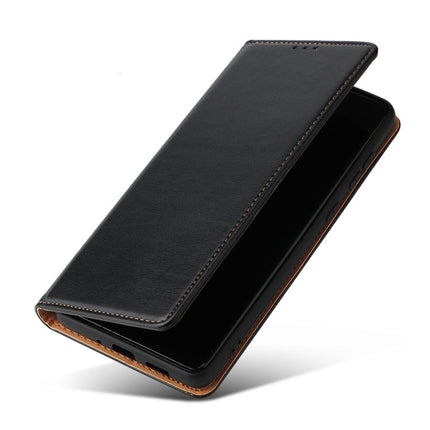 Fierre Shann PU Genuine Leather Texture Leather Phone Case, For Samsung Galaxy A73 5G, For Samsung Galaxy S21 FE 5G