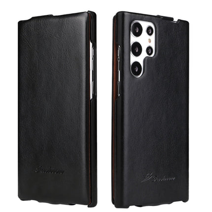 Fierre Shann 64 Texture Vertical Flip PU Leather Phone Case, For Samsung Galaxy S22 5G, For Samsung Galaxy S22+ 5G, For Samsung Galaxy S22 Ultra 5G