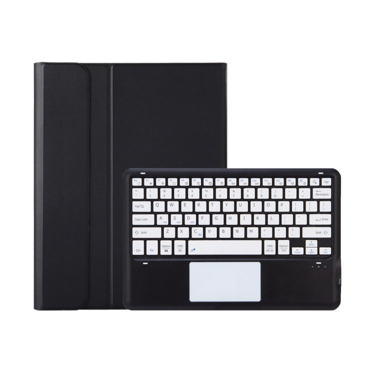 T12B-A Detachable Touch Pad Bluetooth Keyboard Leather Tablet Case, For iPad Pro 12.9 inch 2021/2020/2018