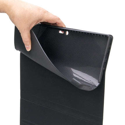 SF128-A Tree Texture Touchpad Bluetooth Keyboard Leather Tablet Case, SF128-A