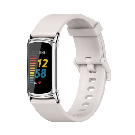 Mijobs Soft Silicone  Watch Band