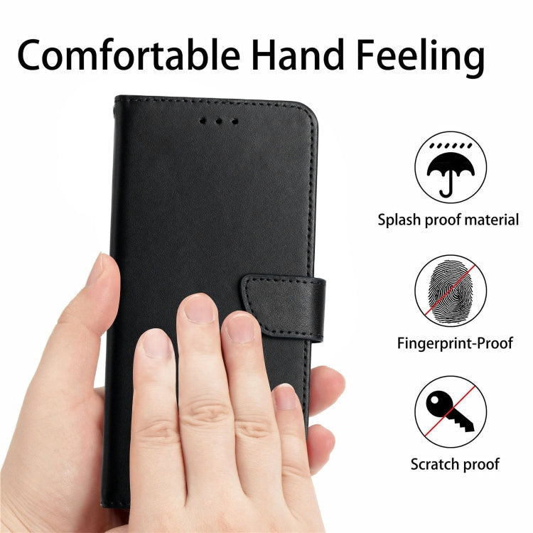 Genuine Leather Fingerprint-proof Horizontal Flip Phone Case, For iPhone 14, For iPhone 14 Plus, For iPhone 14 Pro, For iPhone 14 Pro Max