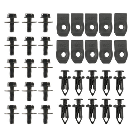 35 in 1 Car Hood Fender Bumper Fixing Kit for Infiniti G35 Sedan 2003-2008, A6854