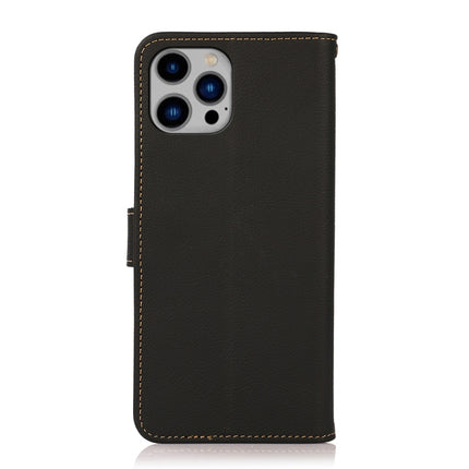 KHAZNEH Custer Genuine Leather RFID Phone Case