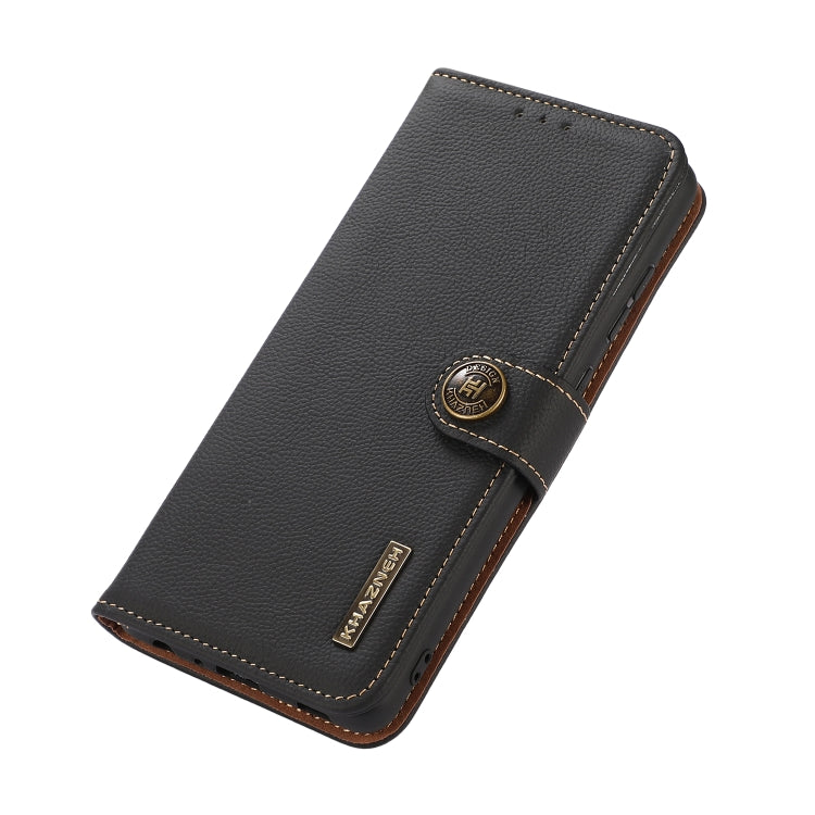 KHAZNEH Custer Genuine Leather RFID Phone Case, For iPhone 14 Plus, For iPhone 14 Pro Max, For iPhone 14 Pro, For iPhone 14