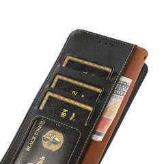 KHAZNEH Custer Genuine Leather RFID Phone Case, For iPhone 14 Plus, For iPhone 14 Pro Max, For iPhone 14 Pro, For iPhone 14