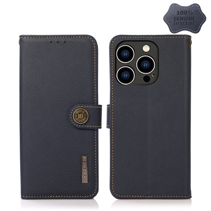 KHAZNEH Custer Genuine Leather RFID Phone Case