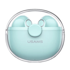 USAMS BU12 TWS Half In-Ear Bluetooth 5.1 Wireless Earphones, USAMS BU12