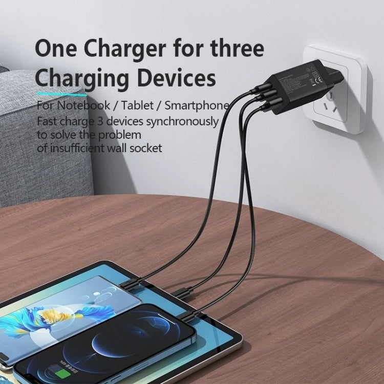 awei PD9 65W GaN Fast Charging Travel Charger, EU Plug