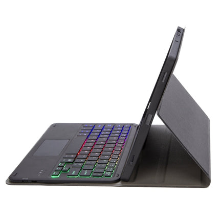 A07B-AS Lambskin Pen Slot Touch Pad Bluetooth Keyboard Leather Tablet Case, For iPad 9.7 2018&2017 / Pro 9.7 / Air 2, For iPad 10.2 2021&2020&2019/Air 2019/Pro 10.5, For iPad Air 11 2025 / 2024 / Air 2022&2020 / Pro 11 2021&2020&2018