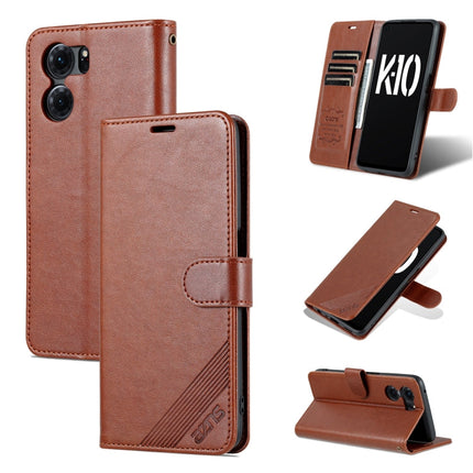 AZNS Sheepskin Texture Flip Leather Phone Case, For vivo S15e, For Honor Play 30, For OPPO K10, For OPPO K10 Pro, For Xiaomi 12 Lite