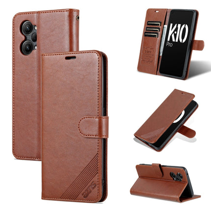 AZNS Sheepskin Texture Flip Leather Phone Case, For vivo S15e, For Honor Play 30, For OPPO K10, For OPPO K10 Pro, For Xiaomi 12 Lite