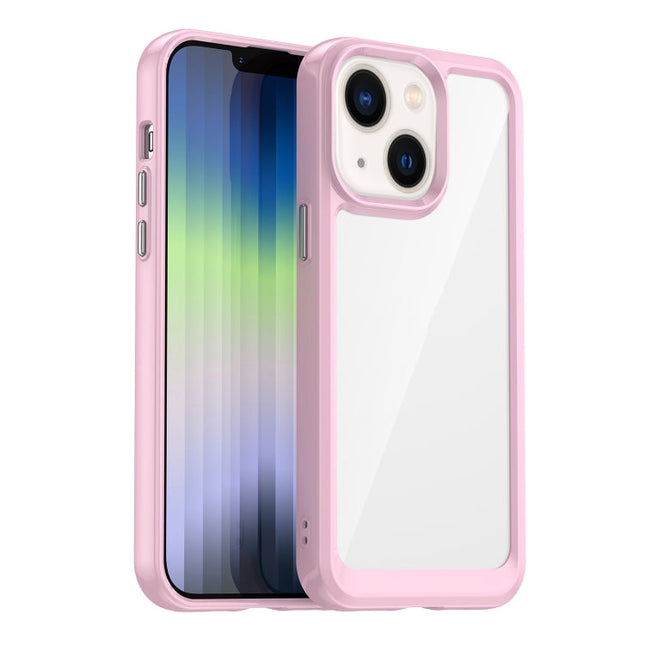 Colorful Series Acrylic + TPU Phone Case, For iPhone 14, For iPhone 14 Pro, For iPhone 14 Pro Max
