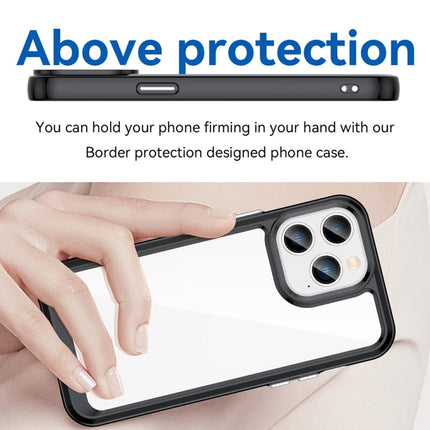 Colorful Series Acrylic + TPU Phone Case, For iPhone 14 Plus