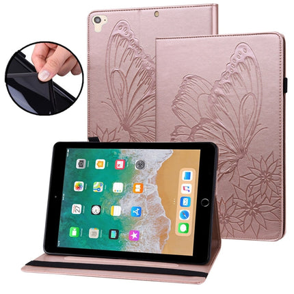 Big Butterfly Embossed Smart Leather Tablet Case, For iPad 10.2 2020 / Air 2019, For iPad Air 2 / 9.7 2018&2017, For iPad mini 2024 / mini 6, For iPad mini 2019 / 4 / 3 / 2 / 1