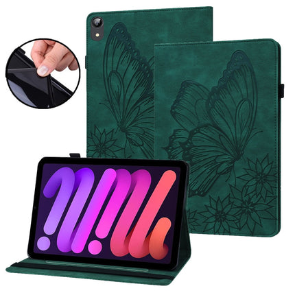 Big Butterfly Embossed Smart Leather Tablet Case, For iPad 10.2 2020 / Air 2019, For iPad Air 2 / 9.7 2018&2017, For iPad mini 2024 / mini 6, For iPad mini 2019 / 4 / 3 / 2 / 1