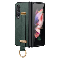 SULADA Cool Series PC + Leather Texture Skin Feel Shockproof Phone Case