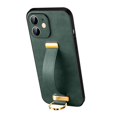 SULADA Cool Series PC + Leather Texture Skin Feel Shockproof Phone Case