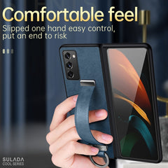 SULADA Cool Series PC + Leather Texture Skin Feel Shockproof Phone Case, For Samsung Galaxy Z Fold2, For Samsung Galaxy Z Flip3, For iPhone 12 Pro, For iPhone 12 Pro Max
