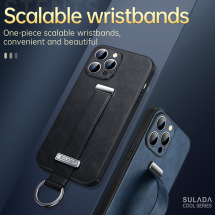 SULADA Cool Series PC + Leather Texture Skin Feel Shockproof Phone Case, For iPhone 13 Pro, For iPhone 13 Pro Max, For Samsung Galaxy S22+ 5G, For Samsung Galaxy S22 Ultra 5G