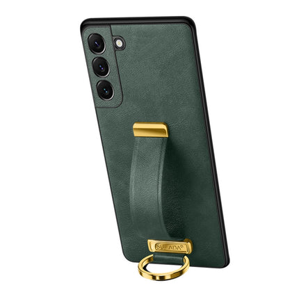 SULADA Cool Series PC + Leather Texture Skin Feel Shockproof Phone Case