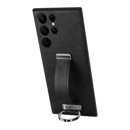 SULADA Cool Series PC + Leather Texture Skin Feel Shockproof Phone Case