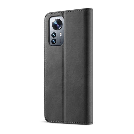 LC.IMEEKE Calf Texture Leather Phone Case, For Xiaomi 12 Lite