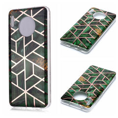 Plating Marble Pattern Soft TPU Protective Case, For Huawei Mate 30, For Huawei Mate 30 Pro, For Huawei Mate 30 Lite / nova 5i Pro, For Huawei nova 5T, For Huawei P30