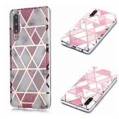 Plating Marble Pattern Soft TPU Protective Case, For Huawei Mate 30, For Huawei Mate 30 Pro, For Huawei Mate 30 Lite / nova 5i Pro, For Huawei nova 5T, For Huawei P30