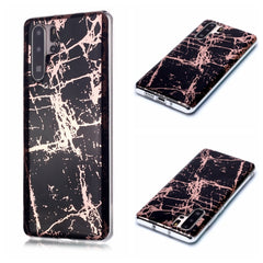 Plating Marble Pattern Soft TPU Protective Case, For Huawei P30 Pro, For Huawei P30 lite, For Huawei Y5 (2019), For Huawei Y6 (2019), For Huawei Y7 (2019)