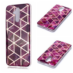 Plating Marble Pattern Soft TPU Protective Case, For Huawei Mate 20 lite, For Huawei Honor 10 Lite, For Huawei P20, For Huawei P20 Pro, For Huawei P20 lite /  nova 3e