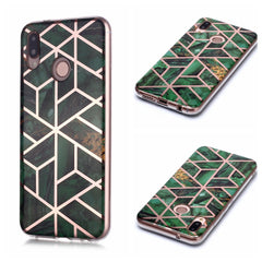 Plating Marble Pattern Soft TPU Protective Case, For Huawei Mate 20 lite, For Huawei Honor 10 Lite, For Huawei P20, For Huawei P20 Pro, For Huawei P20 lite /  nova 3e