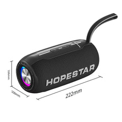 HOPESTAR H49 RGB Light TWS Waterproof Wireless Bluetooth Speaker