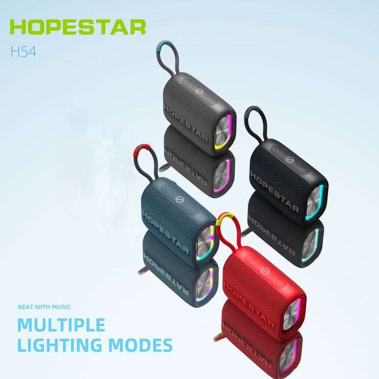 HOPESTAR H54 RGB Light TWS Waterproof Wireless Bluetooth Speaker