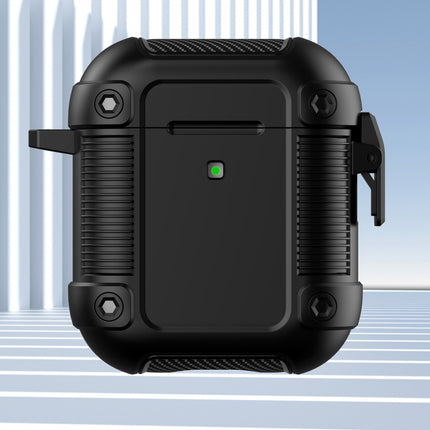 Tank TPU+PC Wireless Earphone Protective Case, For AirPods 2, For AirPods 3, For AirPods Pro