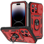 For iPhone 14 Pro Max / Red+Black