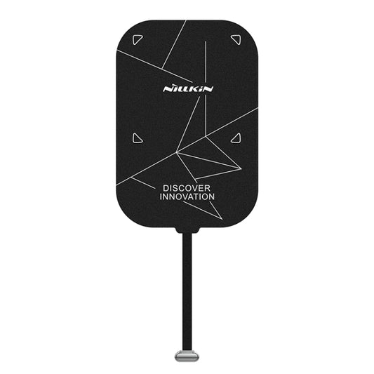 NILLKIN Magic Tag Plus Wireless Charging Receiver with USB-C / Type-C Port, Type-C Long Flex Cable, Type-C Short Flex Cable