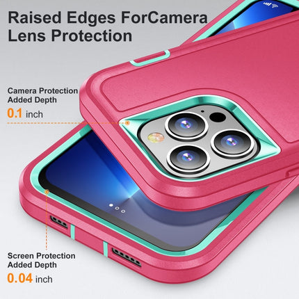 3 in 1 Rugged Holder Phone Case, For iPhone 14, For iPhone 14 Plus